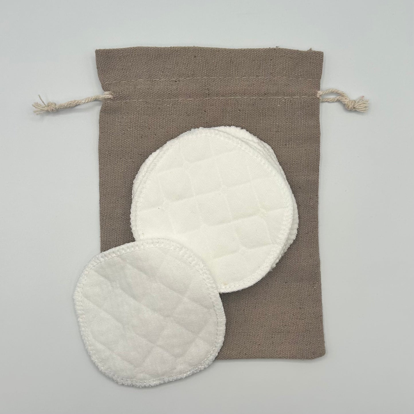 REUSABLE ORGANIC COTTON MAKEUP REMOVER PADS